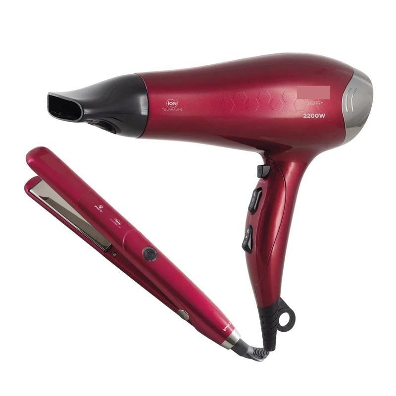 KIT BELLEZA BRITANIA PKT3250 1200W BIVOLT CHERRY
