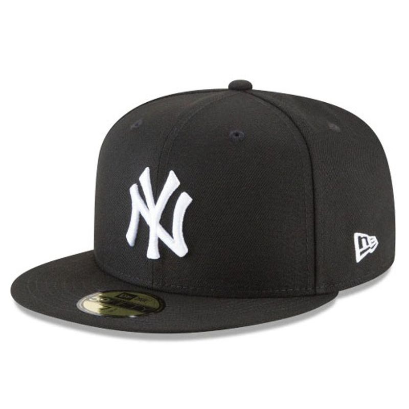 KEPIS NEW ERA MLB 59FIFTY NEW YORK YANKEE BLACK 7 3-8