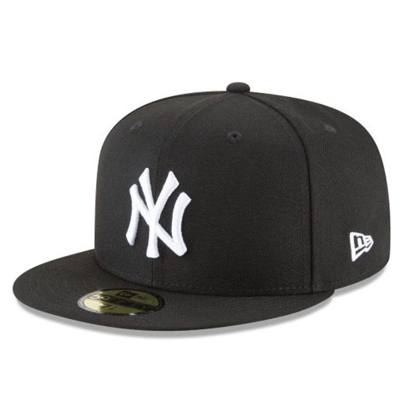 KEPIS NEW ERA MLB 59FIFTY NEW YORK YANKEE BLACK 7 5-8