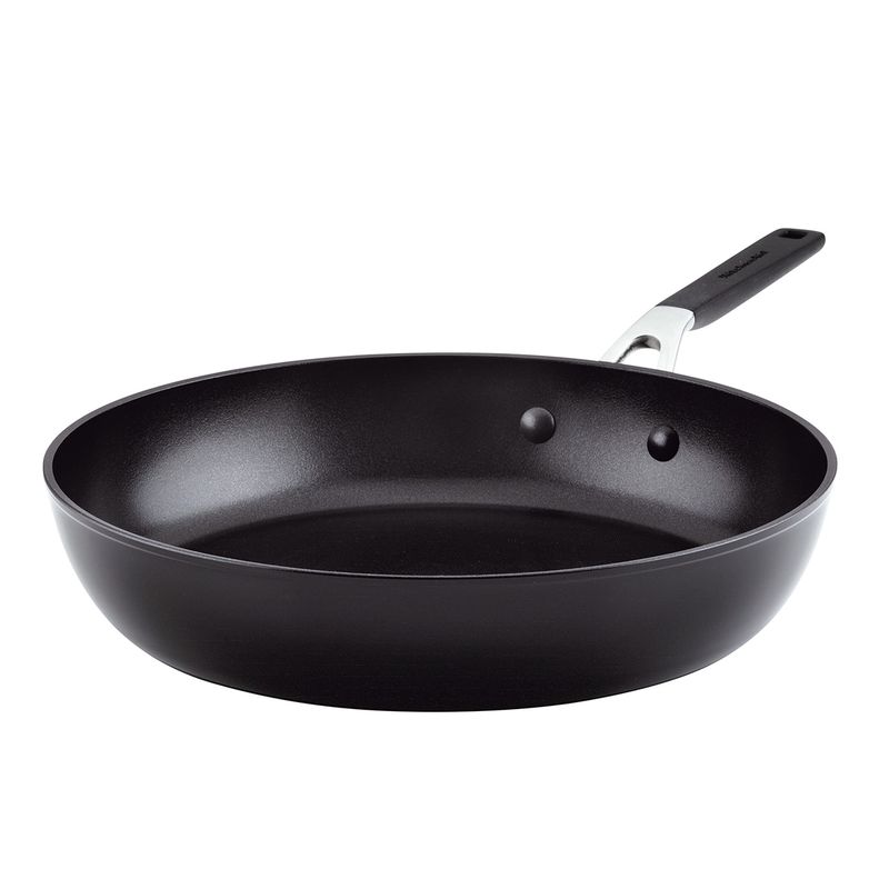 SARTEN ANTIADHERENTE KITCHENAID 3 CAMADAS 31CM NEGRO