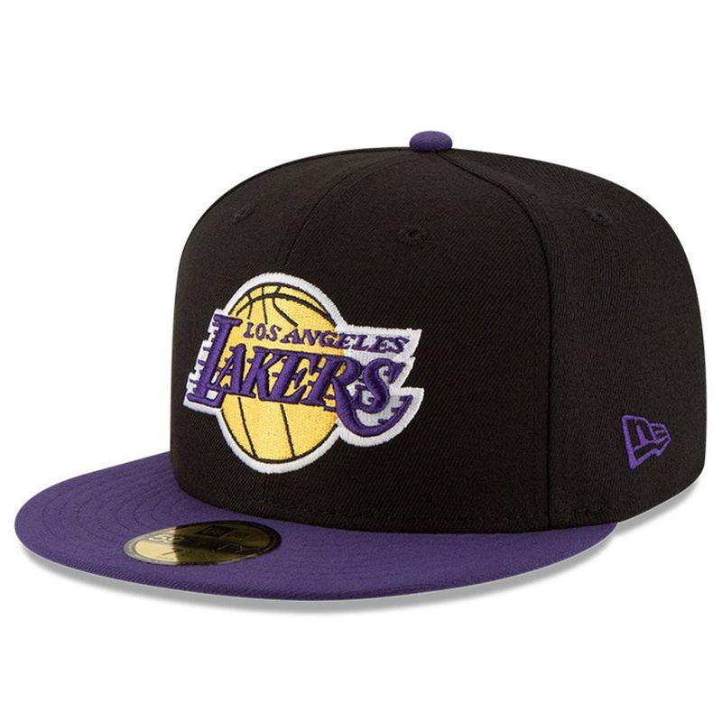 KEPIS NEW ERA NBA 59FIFTY LAKERS BLACK 7 5-8