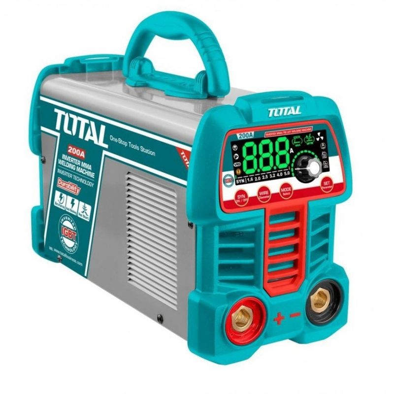 MÁQUINA DE SOLDAR TOTAL TW220069 200A TIG-MMA 220V