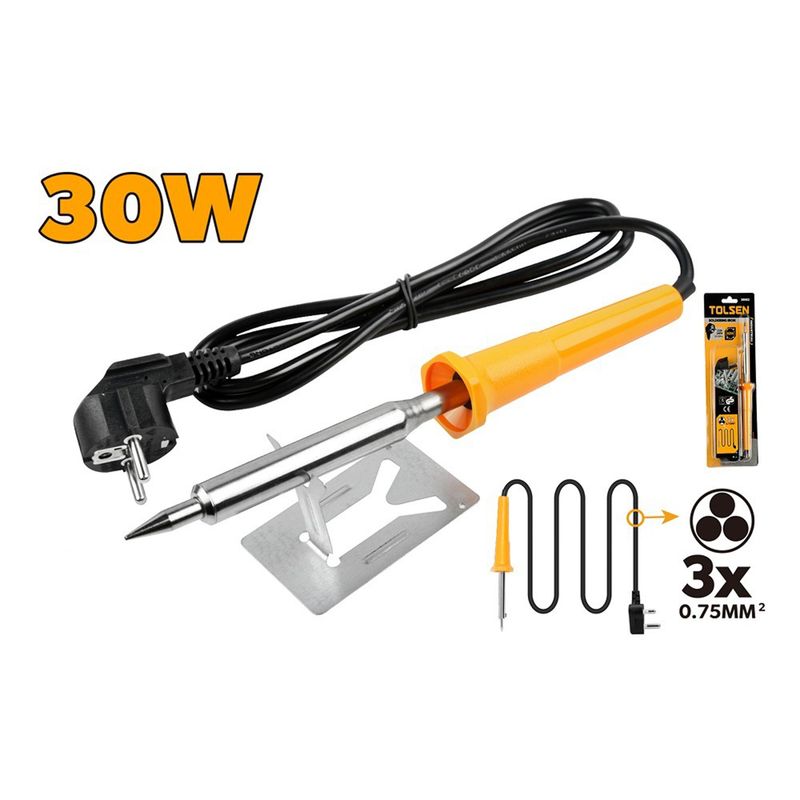 SOLDADOR ELÉCTRICO TOLSEN 38060 30W 220V