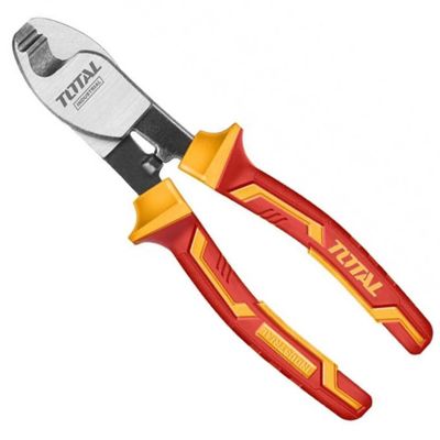 PINZA CORTADOR DE CABLE TOTAL THTIP2761 AISLADO 16CM