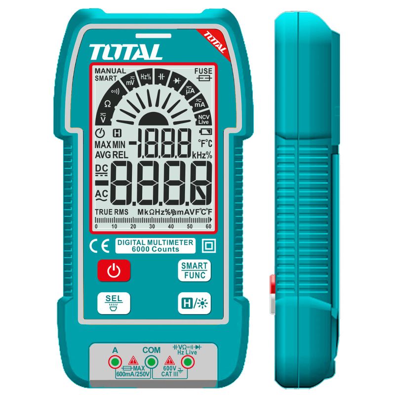 MULTIMETRO TOTAL TMT516004 600V