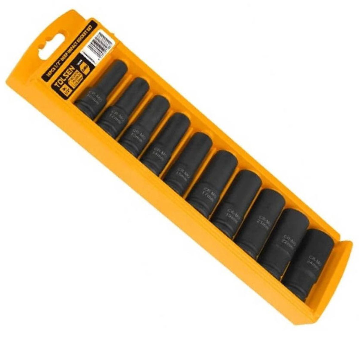 JUEGO DE DADOS LARGOS TOLSEN 18296 12,7 MM 10PZ