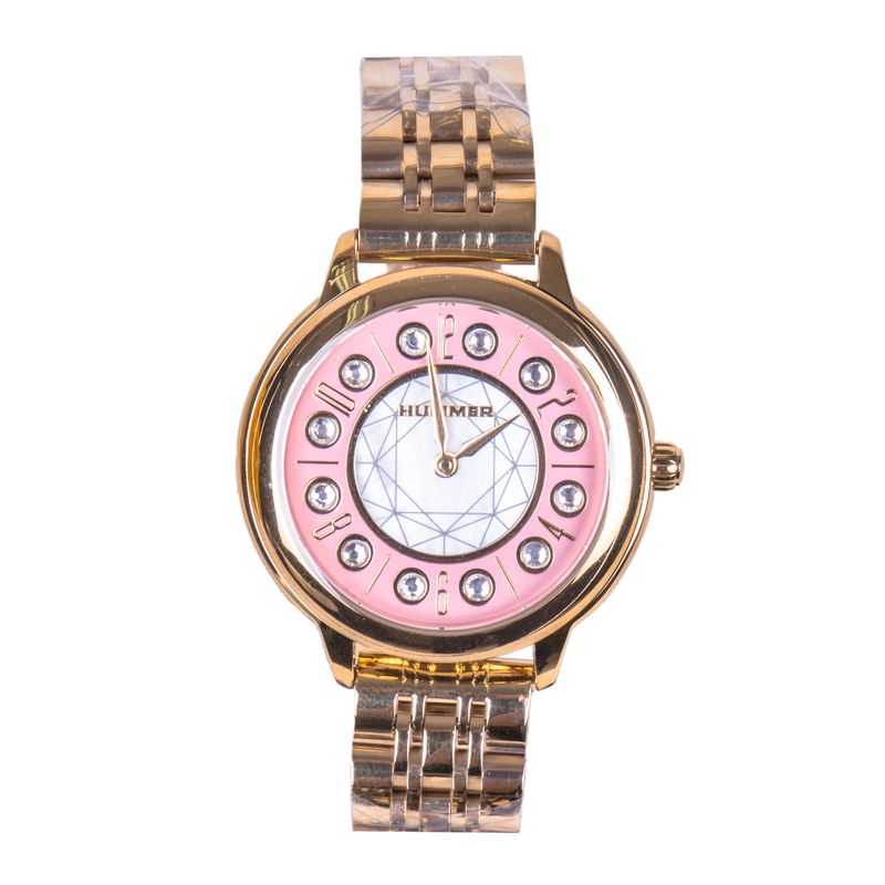 RELOJ FEMENINO ANALOGICO HUMMER WH2-224438 METAL
