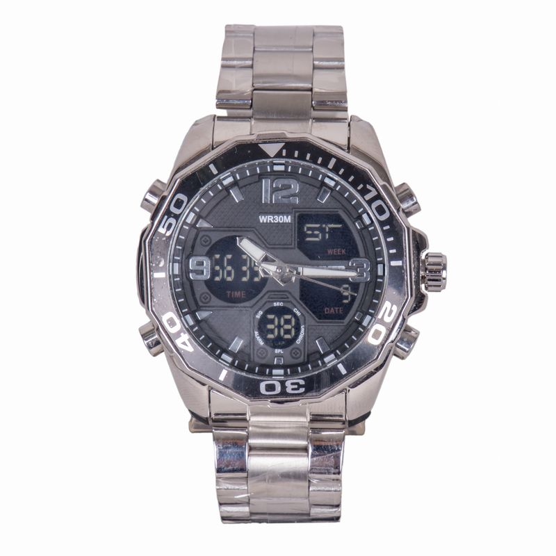 RELOJ MASCULINO ANALOGICO-DIGITAL HUMMER WH2-224171 METAL