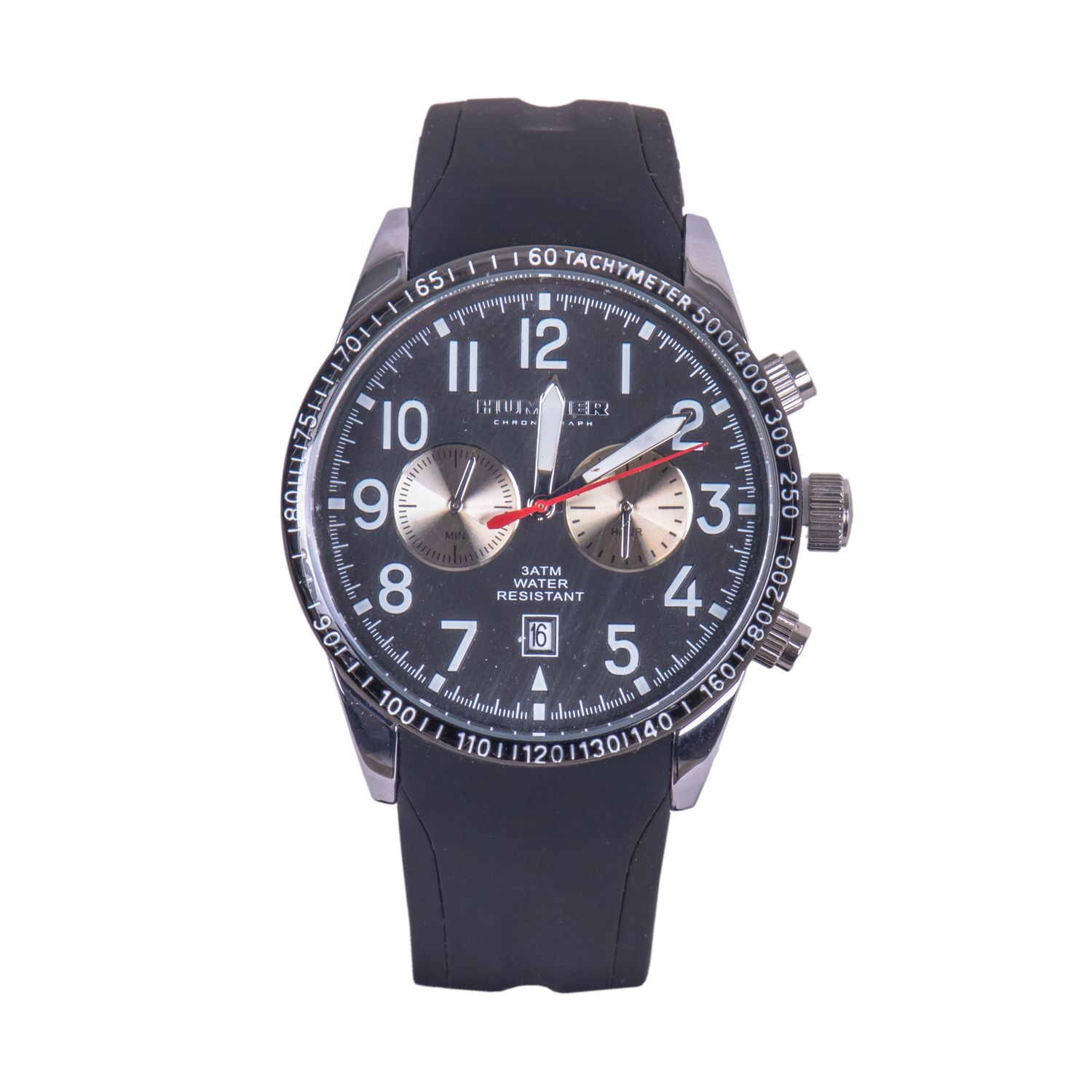 RELOJ MASCULINO ANALOGICO HUMMER H2-224128 GOMA