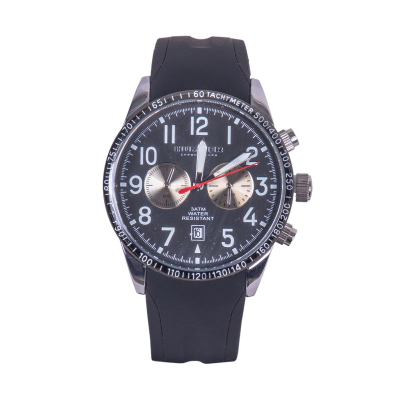 RELOJ MASCULINO ANALOGICO HUMMER H2-224128 GOMA