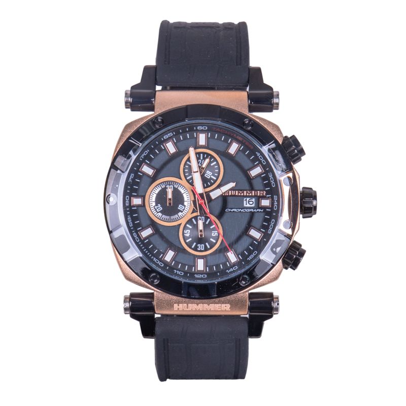RELOJ MASCULINO ANALOGICO HUMMER WH2-224384 GOMA