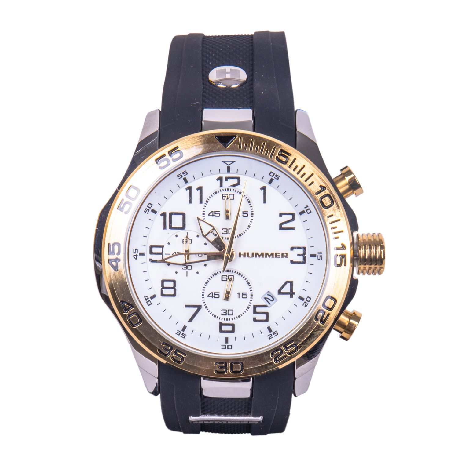 RELOJ MASCULINO ANALOGICO HUMMER WH2-224258 GOMA