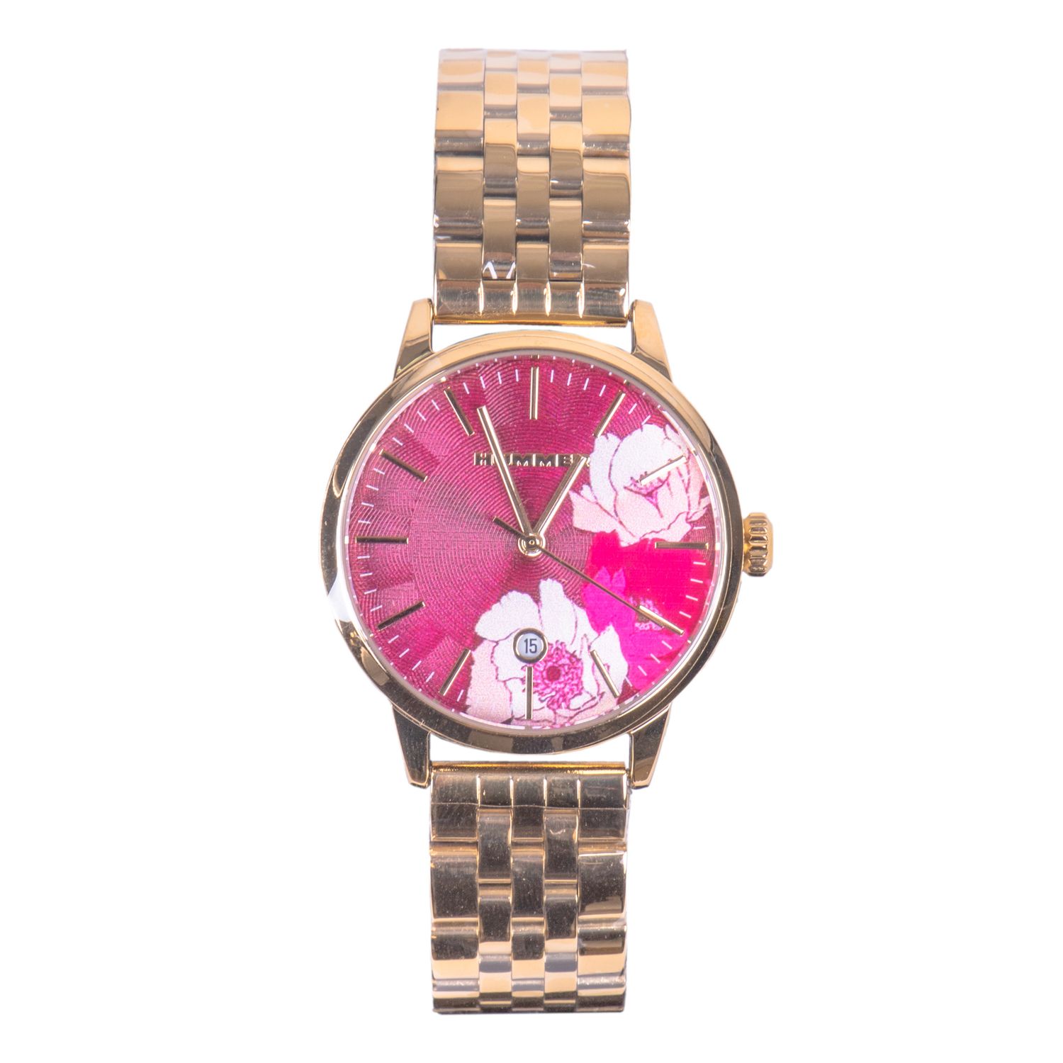 RELOJ FEMENINO ANALOGICO HUMMER SIMPLE WH2-224424 METAL