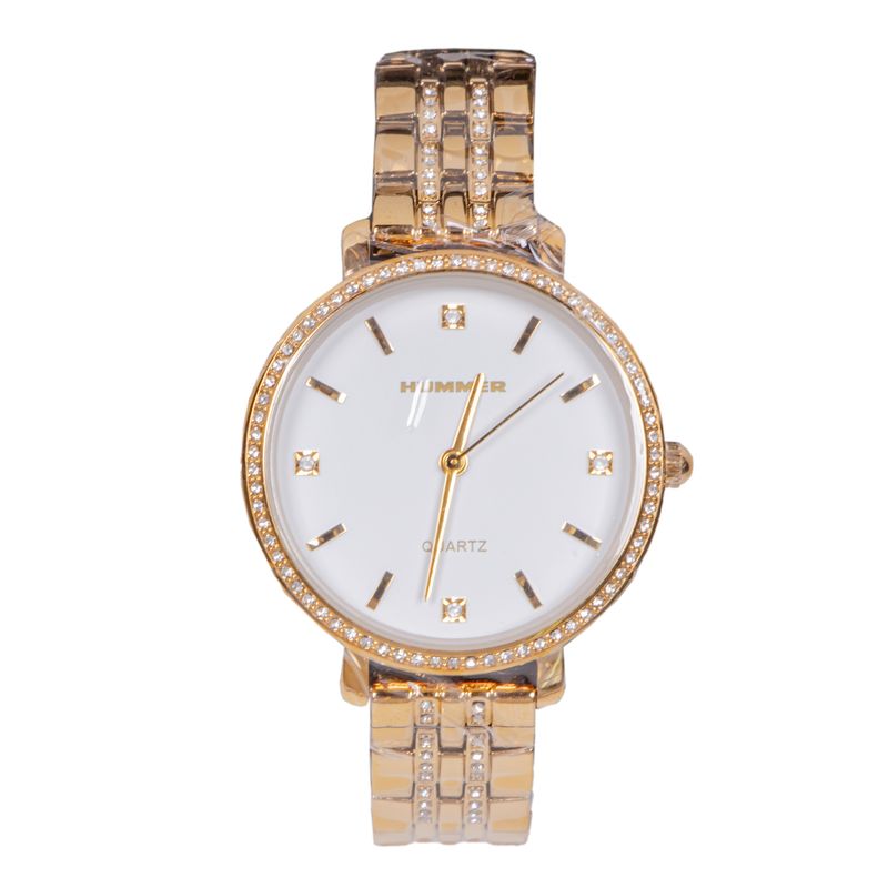 RELOJ FEMENINO ANALOGICO HUMMER SIMPLE-WH2-224504 METAL DO 