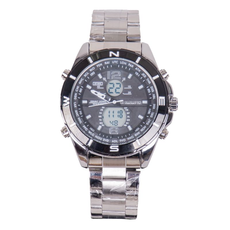 RELOJ MASCULINO ANALOGICO-DIGITAL WH2-224176 METAL