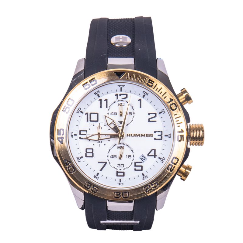 RELOJ MASCULINO ANALOGICO HUMMER WH2-224258 GOMA