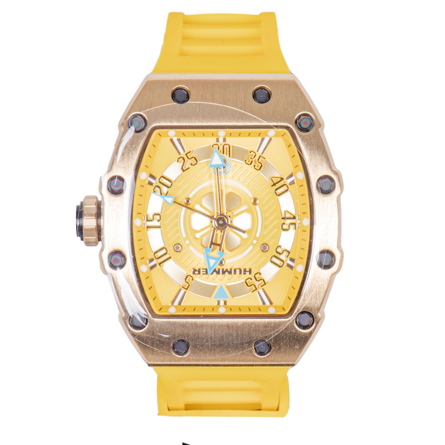 RELOJ MASCULINO ANALOGICO HUMMER WH2-224364 GOMA