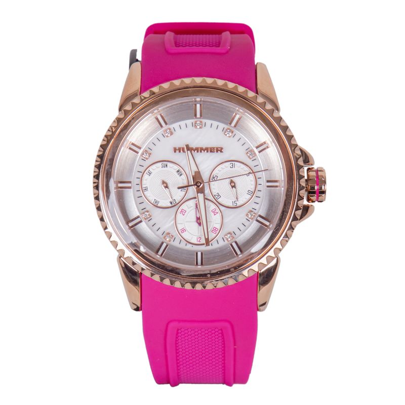 RELOJ FEMENINO ANALOGICO HUMMER WH2-224405 GOMA