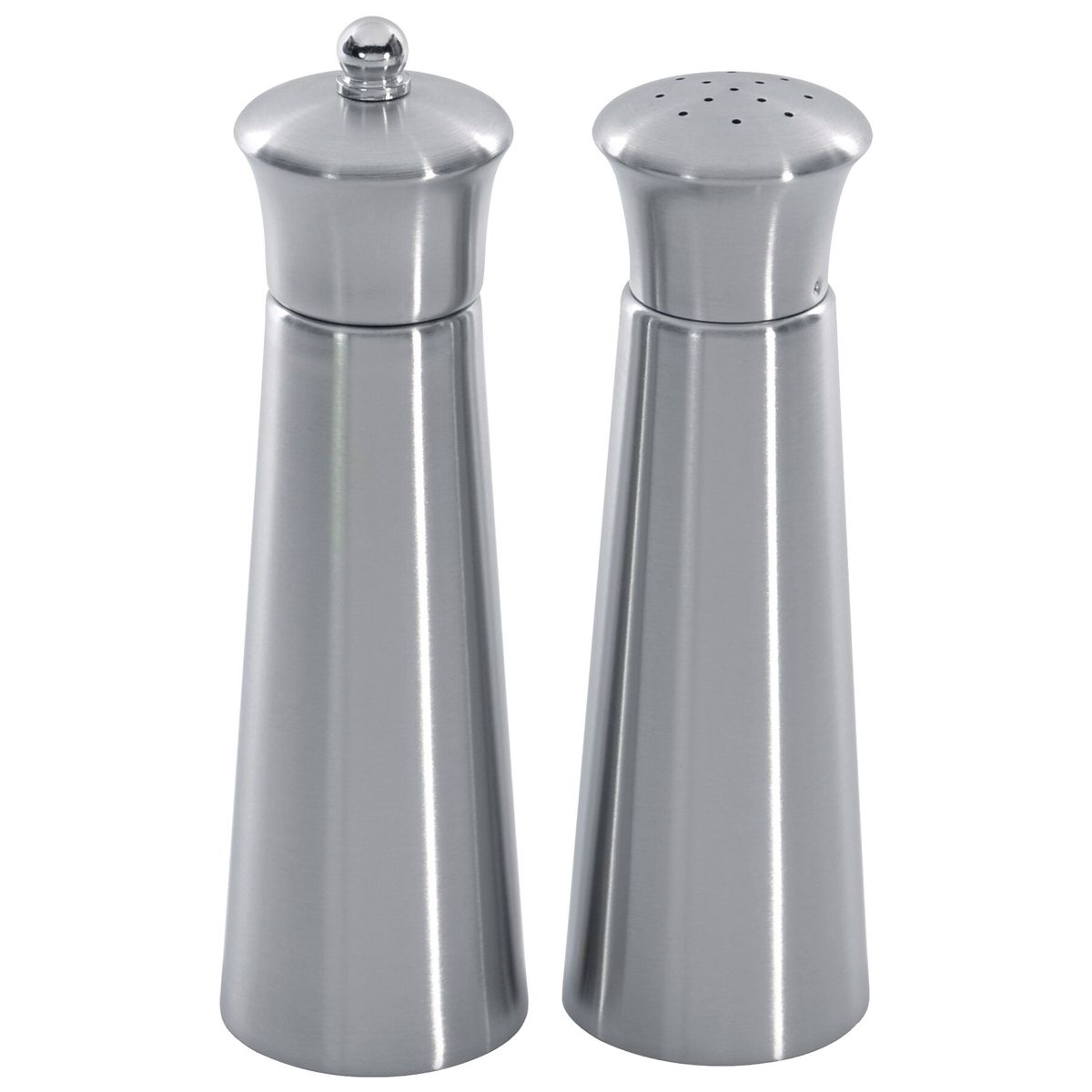 CONDIMENTERO DE ACERO INOXIDABLE 18CM 2PZ