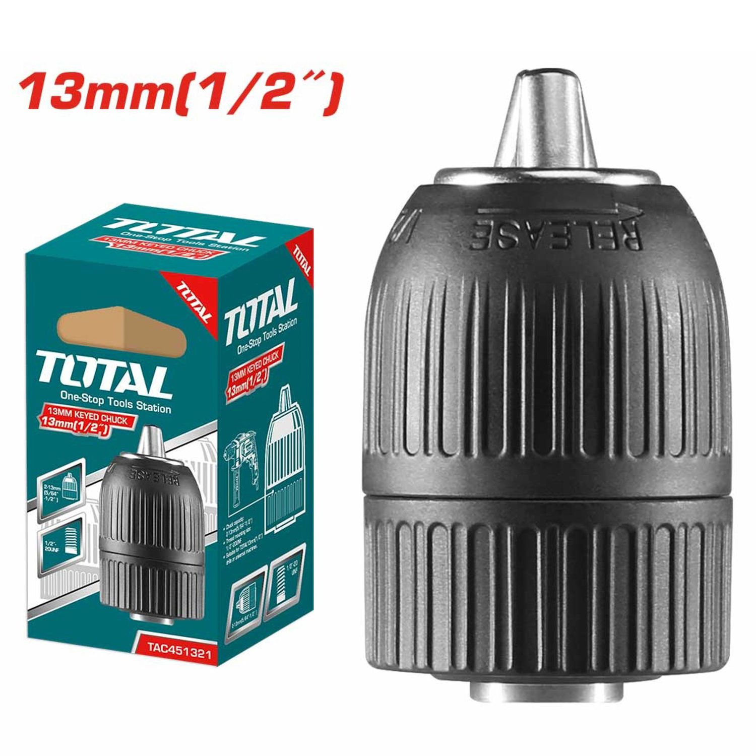 PORTABROCAS MANUAL TOTAL TAC451321 1-2 13MM