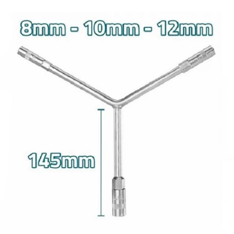 LLAVE Y TOTAL THYSW081012 8X10X12MM