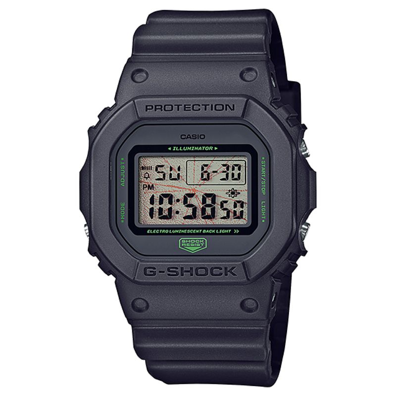 RELOJ UNISEX DIGITAL CASIO DW-5600MNT-1 NEGRO