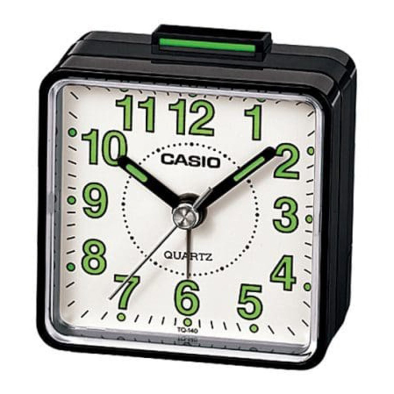 RELOJ DESPERTADOR CASIO TQ-140-1B NEGRO