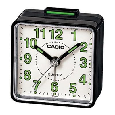 RELOJ DESPERTADOR CASIO TQ-140-1B NEGRO