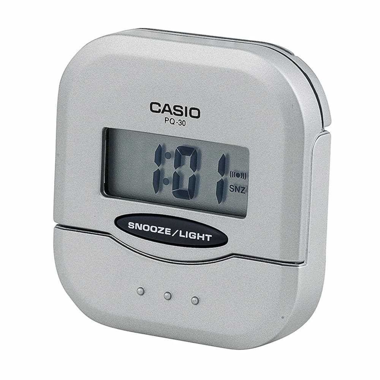RELOJ DESPERTADOR CASIO PQ-30-8D GRIS