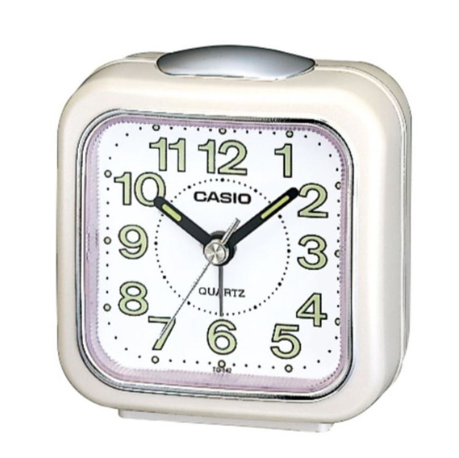 RELOJ DESPERTADOR CASIO TQ-142-7D BLANCO