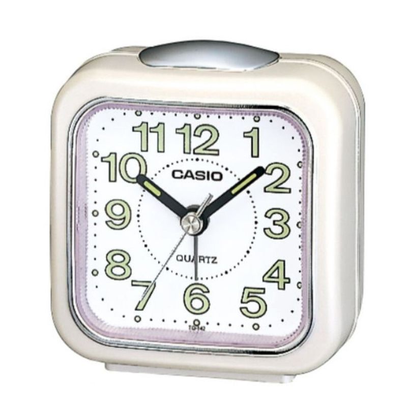 RELOJ DESPERTADOR CASIO TQ-142-7D BLANCO