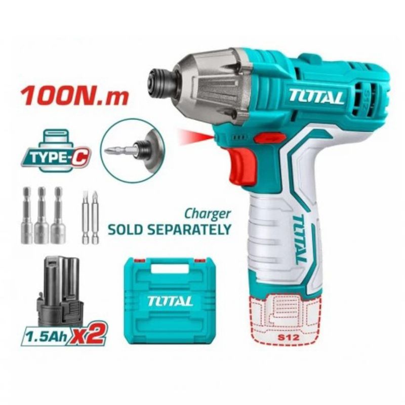 ATORNILLADOR TOTAL TIRLI12015 100NM 12V