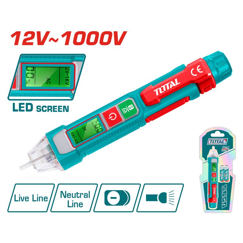 DETECTOR DE VOLTAJE TOTAL THT210003 12V 