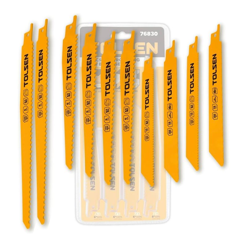 HOJAS DE SIERRA ALTERNATIVA TOLSEN 76830 10PZS