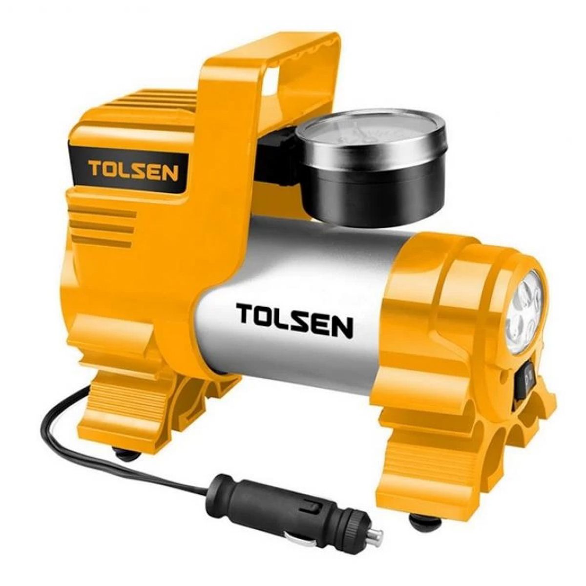 INFLADOR ELECTRICO TOLSEN 65515 PARA AUTOS 12V 100PSI