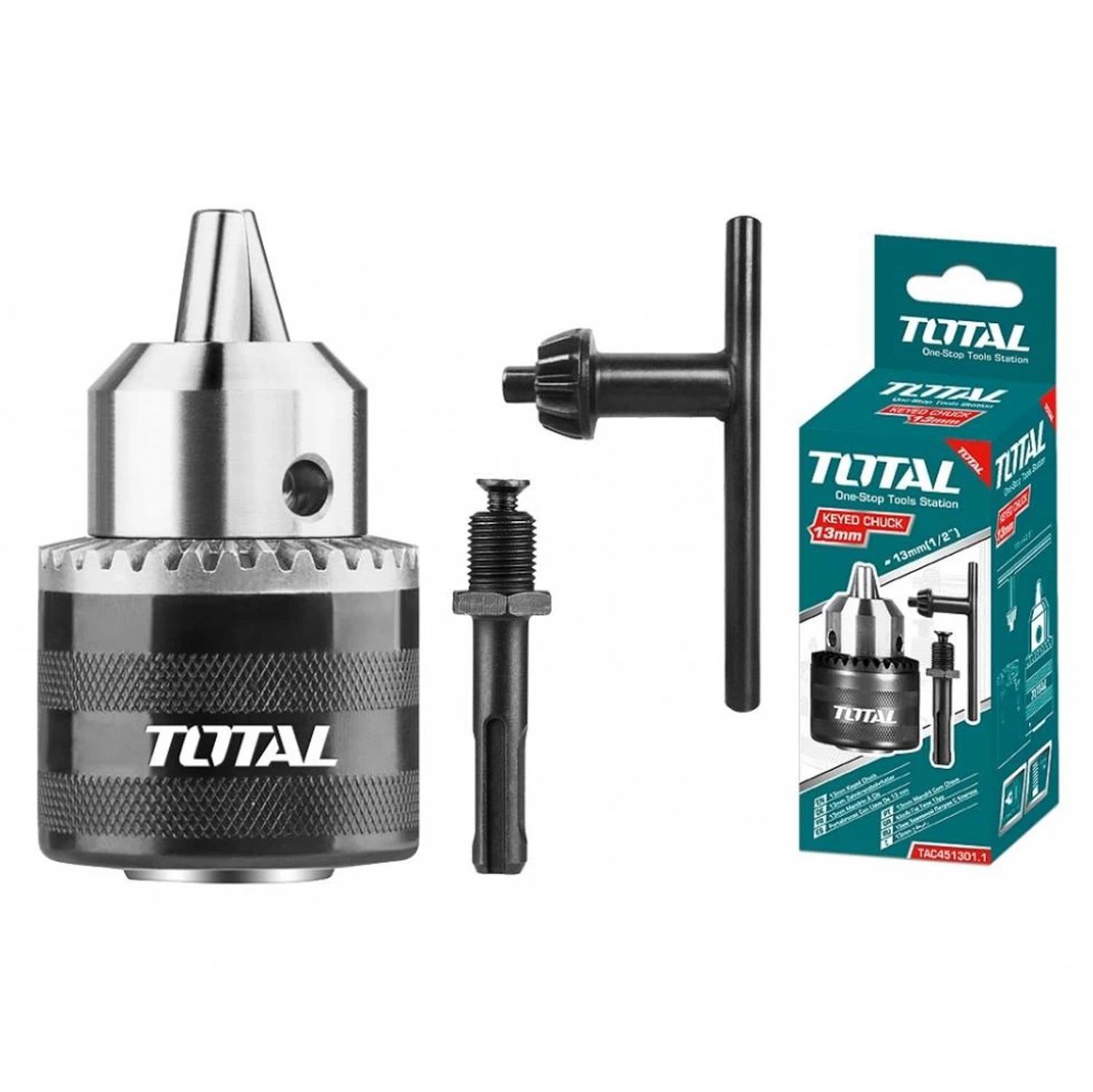 MANDRIL TOTAL TAC451301.1 1-2&quot; 13MM