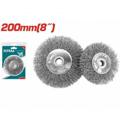 CEPILLO DE ALAMBRE TOTAL TAC36081 8&quot; 200MM