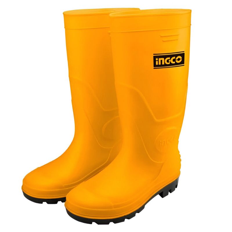 BOTAS DE SEGURIDAD INGCO PVC PUNTA DE ACERO NO.43