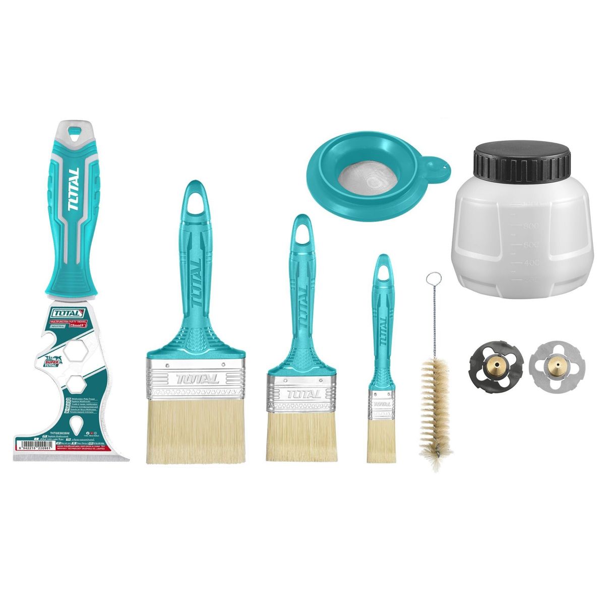 ACCESORIOS PARA PISTOLA DE PINTURA TOTAL TMGF0702 9PZ