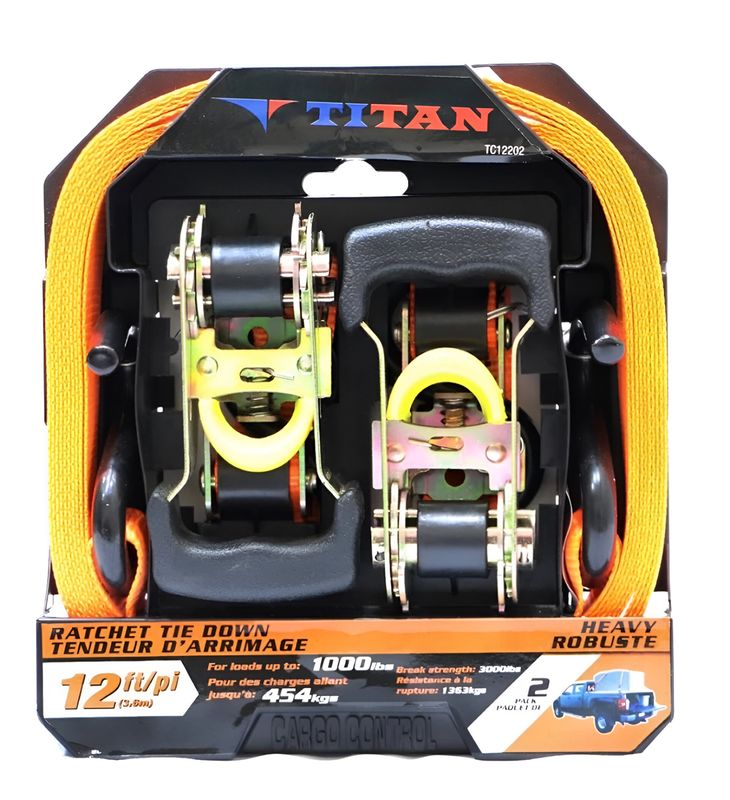 TRINQUETE TITAN TC-12202 454KG  3.6M 2PZ 