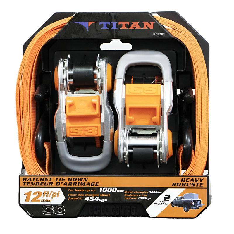 TRINQUETE TITAN TC-12402 454KG 3,6M 2PZ
