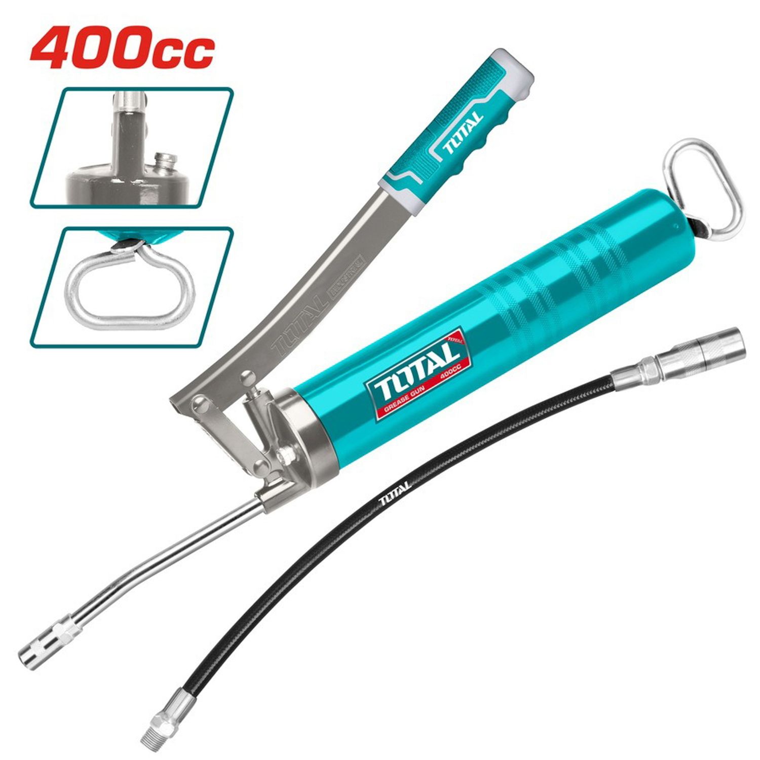 PISTOLA DE ENGRASE TOTAL THT111051 400CC 396G 4500PSI