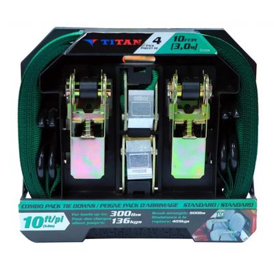 TRINQUETE TITAN TC-14109 4PZS 1&quot;X10FT 3M