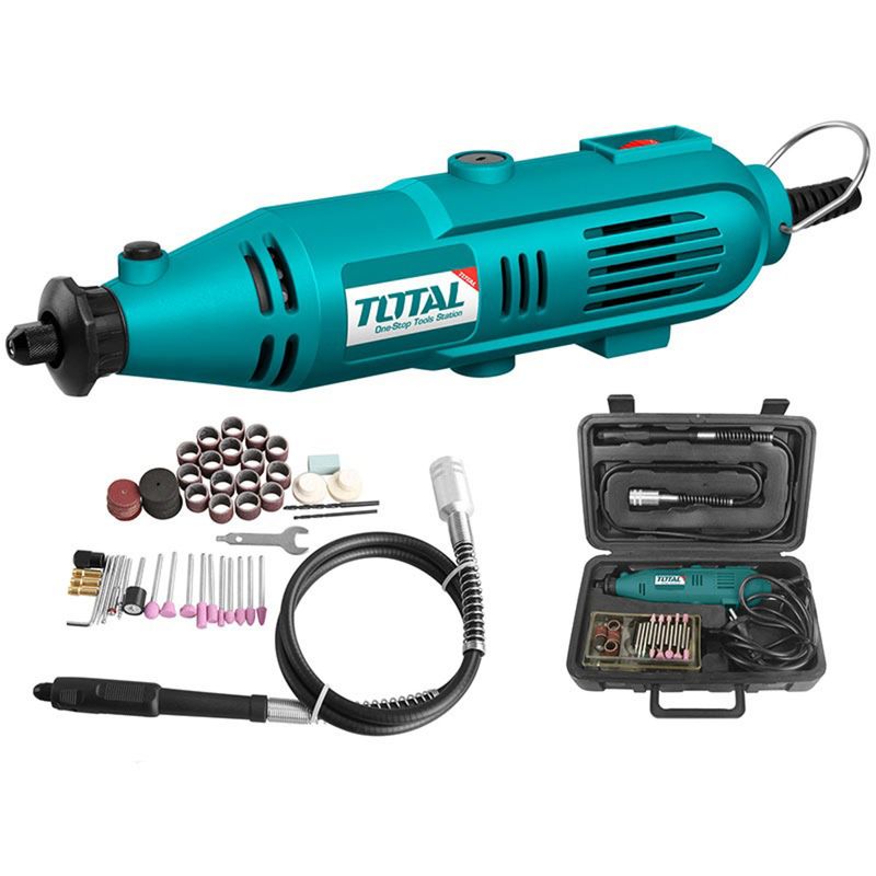 MINI AMOLADORA TOTAL TG501032 130W 100PZS 220V