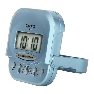 RELOJ DESPERTADOR CASIO PQ-30-2D CELESTE