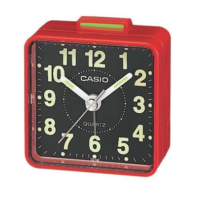 RELOJ DESPERTADOR CASIO TQ-140-4D ROJO