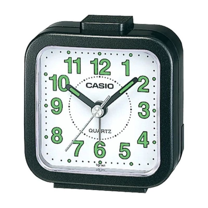 RELOJ DESPERTADOR CASIO TQ-141-1D NEGRO