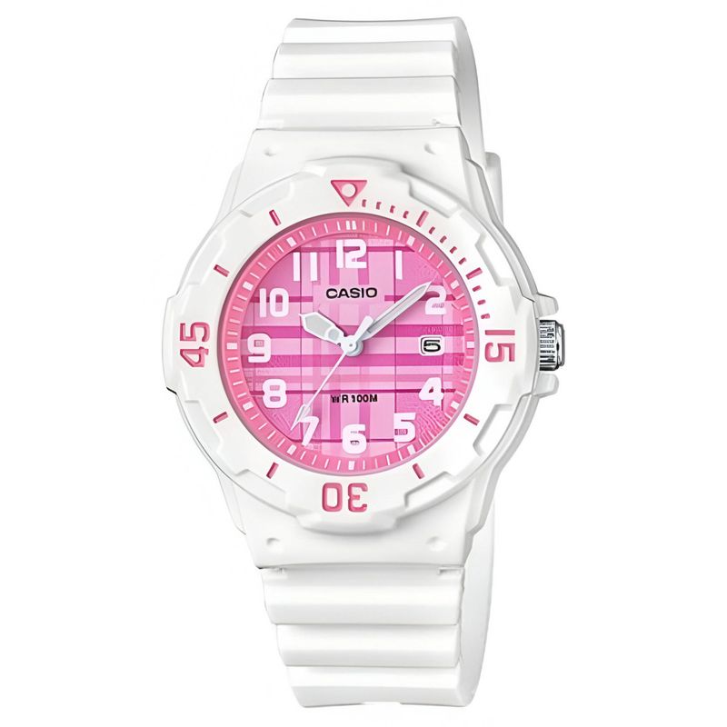 RELOJ FEMENINO ANALOGICO CASIO WATCH LRW-200H-4CVDF BLANCO