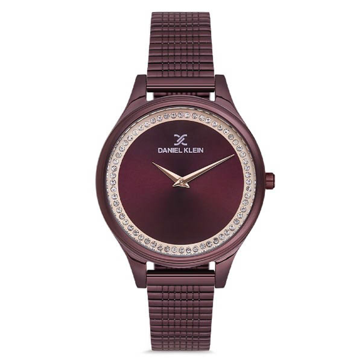 RELOJ FEMENINO ANALÓGICO DANIEL KLEIN DK.1.12701-6 BORDÓ