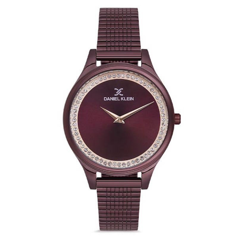 RELOJ FEMENINO ANALÓGICO DANIEL KLEIN DK.1.12701-6 BORDÓ